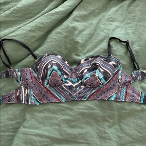 Kenneth Cole Black and White Bralette